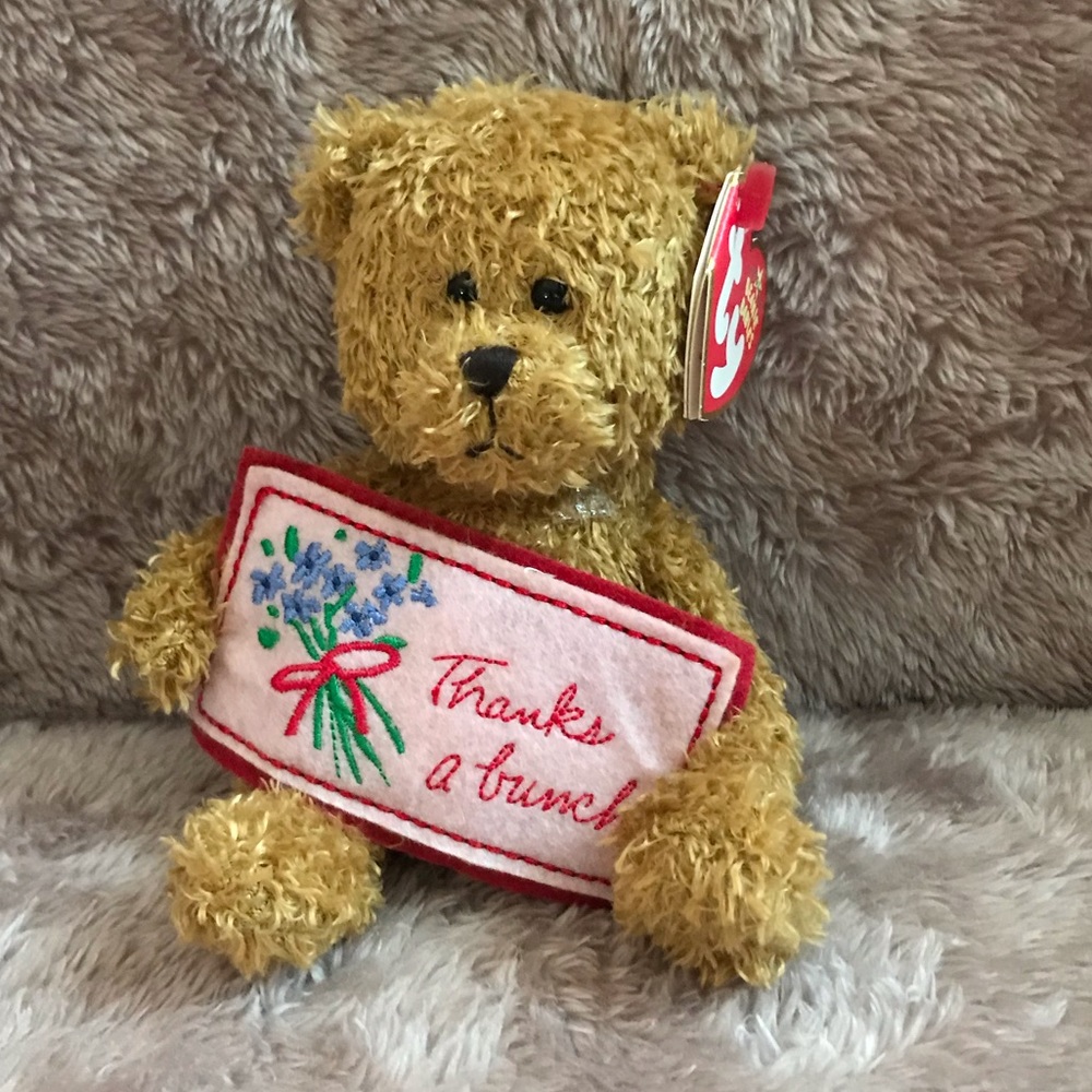 TY Beanie Babies Thanks A Bunch NWT